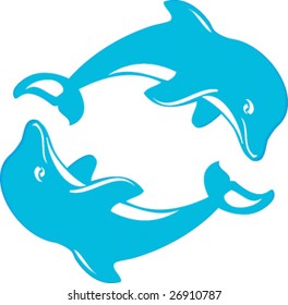 couple of dolphins