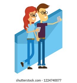 Couple and email