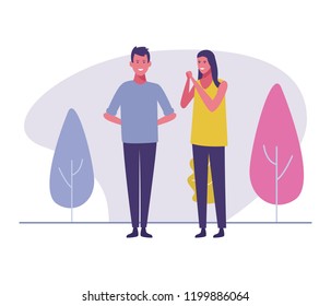 couple enjoying summer