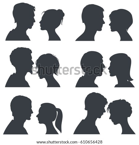 Similar – Image, Stock Photo Silhouette of a young attractive woman