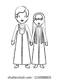 couple graduates avatars characters