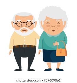 couple of grandparents avatars characters