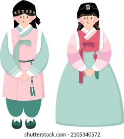 1,826 Hanbok cartoon Images, Stock Photos & Vectors | Shutterstock