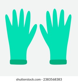 Un par de guantes de mano 
