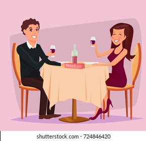 Couple having a romantic dinner