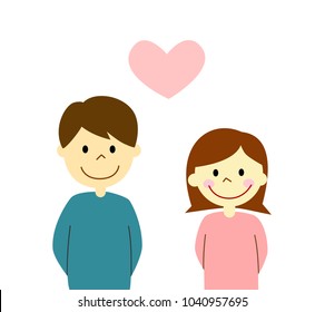 Couple and Heart