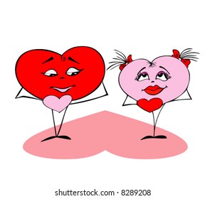 couple of hearts