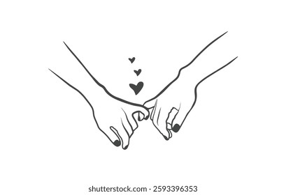 Couple Holding Hand Vector, Couple Holding Hand Silhouette, Couple Holding Hand Icon, Couple Hand Silhouette.