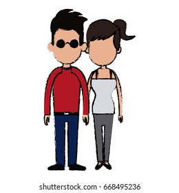 couple holding hands lovely together relationship