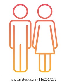 couple human figures icon