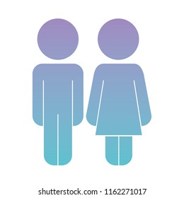 couple human figures icon