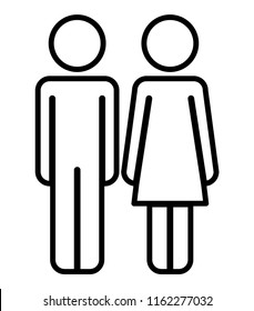 couple human figures icon