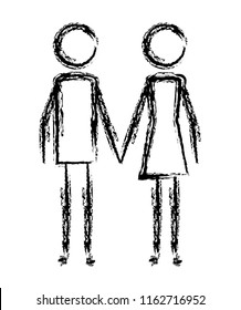couple human figures icon