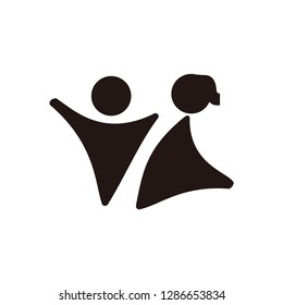 couple human logo
