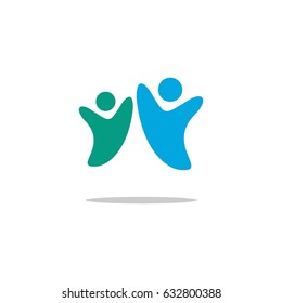 Couple Human Logo Concept