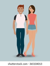 Couple of humans design 