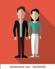 Couple of humans design 