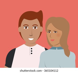 Couple of humans design 