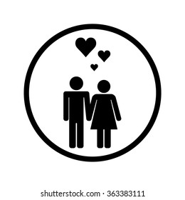 Couple icon