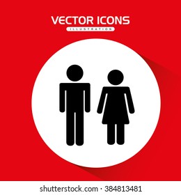 couple icon design 