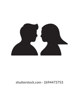 couple icon illustration isolated vector sign symbol