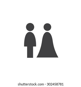 couple icon sign
