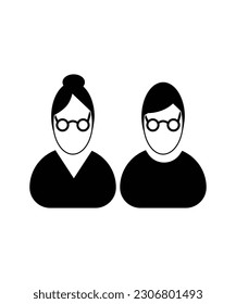 couple icon, vector best flat icon.