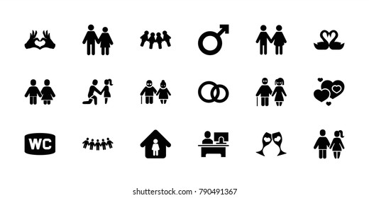 Love Couple Icons Images, Stock Photos & Vectors | Shutterstock