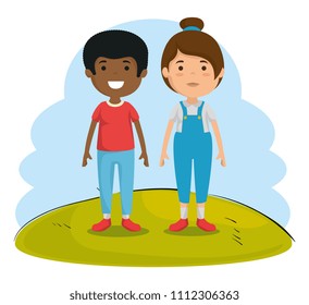 couple of kids characters