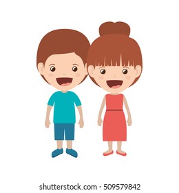 couple of kids smiling