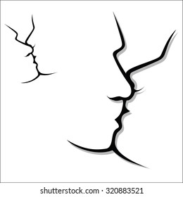 Couple kissing