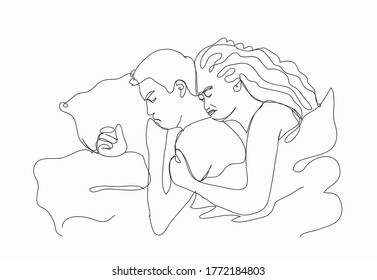 Ilustración vectorial de doble línea. Me encanta imprimir. Icono de gente minimalista