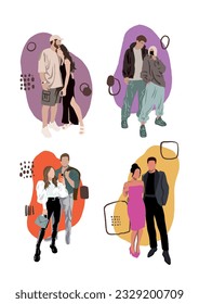 logotipo de pareja para resaltar instagram