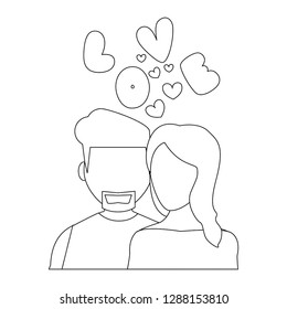 Couple in love