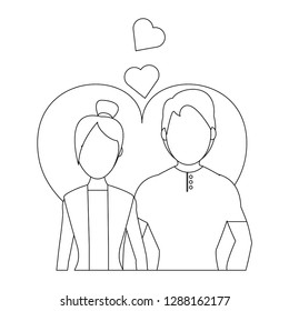 Couple in love