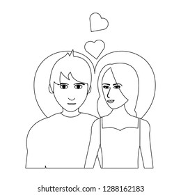Couple in love