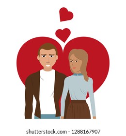 Couple in love