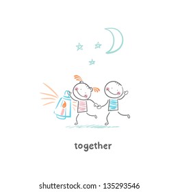 Couple in love