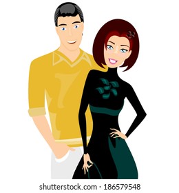 Couple in love