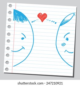 Pareja enamorada