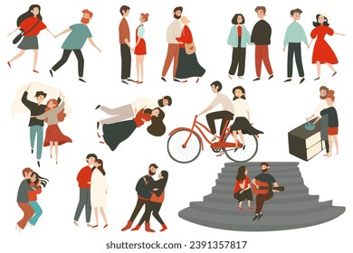 Couple in love. Boy and girl. Husband and wife. Man and woman