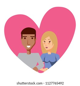 Couple in love design