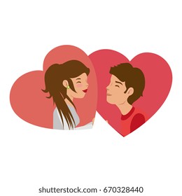 couple in love design