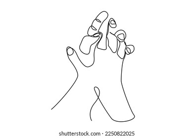 couple in love hands arms unite love line concept