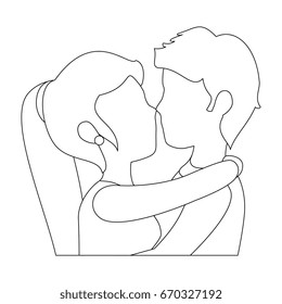 couple in love icon
