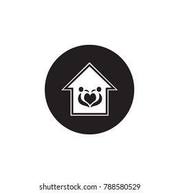 couple in love icon. Valentine's Day elements. Premium quality graphic design icon. Simple love icon for websites, web design, mobile app, info graphics on white background