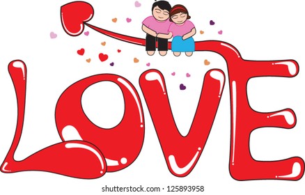 couple in love keep for hands in day of Valentine.