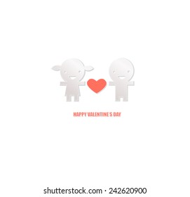 Couple in love together