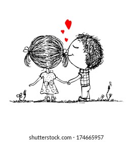 Love Boy Girl Cartoon Images Stock Photos Vectors Shutterstock