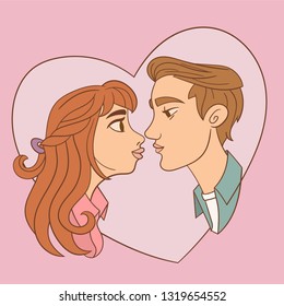 Cartoon Cartoon Amoureux